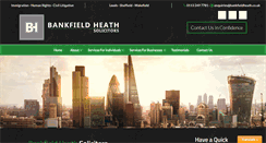 Desktop Screenshot of bankfieldheath.co.uk